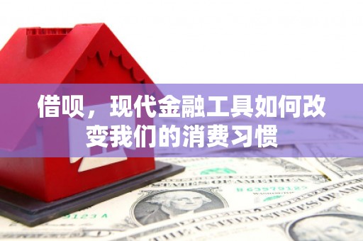 坊子借呗，现代金融工具如何改变我们的消费习惯