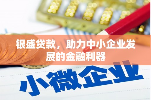 坊子银盛贷款，助力中小企业发展的金融利器