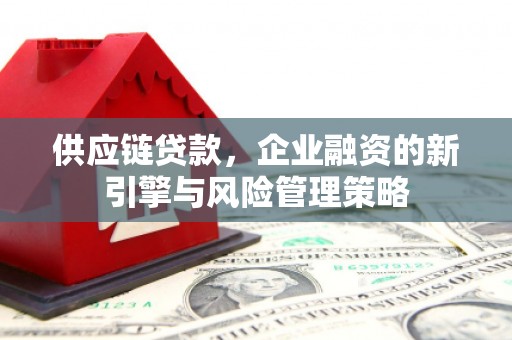 坊子供应链贷款，企业融资的新引擎与风险管理策略