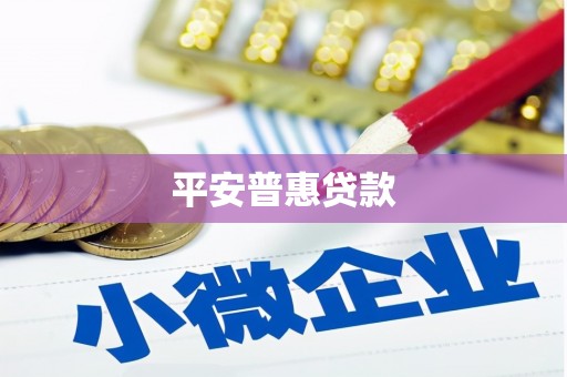坊子平安普惠贷款