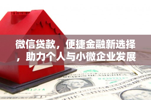 坊子微信贷款，便捷金融新选择，助力个人与小微企业发展