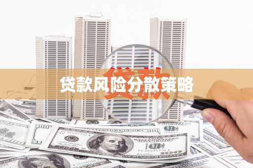 坊子贷款风险分散策略
