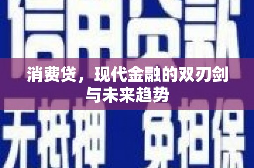 坊子消费贷，现代金融的双刃剑与未来趋势