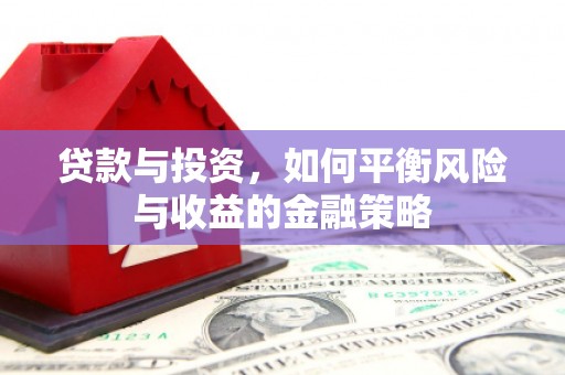 坊子贷款与投资，如何平衡风险与收益的金融策略