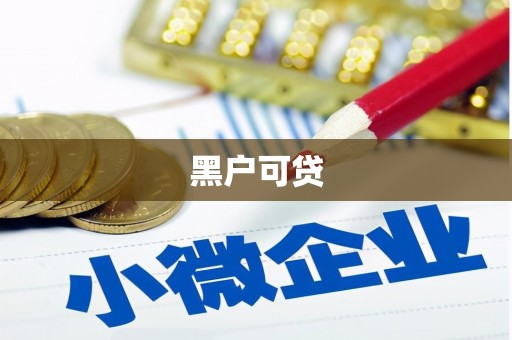 坊子黑户可贷