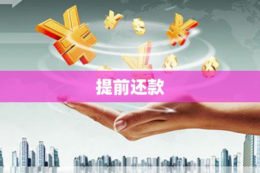 坊子提前还款
